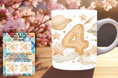 Celestial Dreams: Sublimation Designs Mug Wrap 11oz/15oz Product Image 1