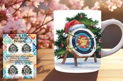 Happy 11oz Mug Wrap Png Template , Holiday Product Image 1