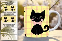 Sweet Cat Mug Wrap for 11oz/15oz PNG Product Image 1