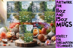 Mug Wrap with Scenic Sublimation Designs 11oz/15oz Product Image 1