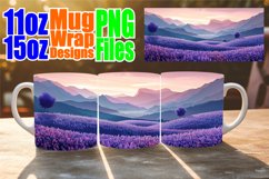 Springtime Mug Wrap - Scenic Sublimation Art Product Image 1