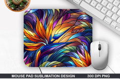 Flowers Mouse Pad Sublimation, Summer Mouse Pad PNG Product Image 1