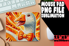 CHEERFUL DESK MAT FUN SUBLIMATION, Goose Product Image 1