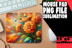 Sweet mouse PAD Inspirational Magic, Flowers Product Image 1