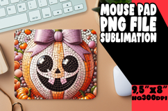 BRIGHT MOUSE MAT ARTISTIC IDEAS, Cute Pumpkin Product Image 1