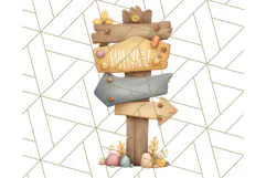 Woodland Autumn Animals PNG Clipart for Fall & Harvest Product Image 3