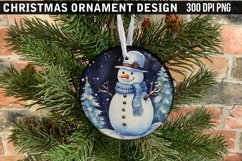 Christmas Ornament Sublimation PNG Design Product Image 1