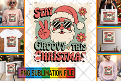 Timeless TSHIRT Magic PNG, Funny Santa Product Image 1