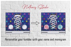 Monogram Sneaker patterns for 20oz SKINNY TUMBLER. Product Image 3