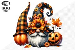 Halloween Gnomes Sublimation - Clipart PNG Design Product Image 1