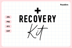 50 Funny Hangover Recovery Kit Sayings SVG Bundle Product Image 7