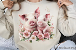 Mothers Day Animals Clipart PNG Product Image 1
