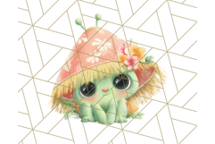 Alien Vacation Clipart PNG, Cute Summer Galaxy Art Clip Art Product Image 3