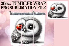 BLISSFUL SUNSETS 20oz TUMBLER WRAP, Cute Animals Product Image 1