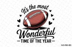 It&#039;s the Most Wonderful Time of the Year Svg | Game Day Svg Product Image 1