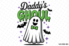 Daddy&#039;s Ghoul Svg | Halloween Svg | Svg Cut Files Product Image 1