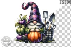 Halloween Kitchen Gnome Sublimation - Clipart PNG Design Product Image 1
