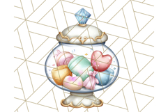 Princess Tea Party PNG Clipart with Teacups &amp; Fancy Treats Product Image 3