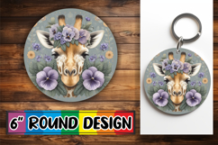 Joyful Circle Designs for Parties, Giraffe Product Image 1