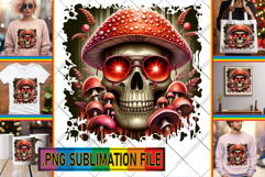 Cheerful TSHIRT Sublimation Ideas, Skull Product Image 1