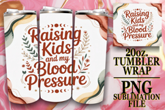 BLISSFUL DAYS 20oz TUMBLER WRAP, Sarcastic Quote Product Image 1