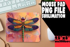 Vibrant Whimsical Colorburst Mouse Pad, Sublimation Product Image 1