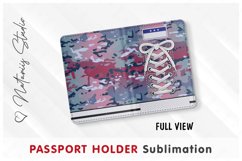 2 Sneaker patterns - Passport Holder sublimation. Product Image 3