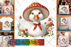 Charming TOTE BAG Magic Ideas, Goose Product Image 1