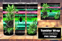 20oz Tumbler Wrap for Personalization , Halloween Product Image 1