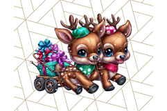 Summer Christmas Clipart PNG, Tropical Holiday Art Clip Art Product Image 3
