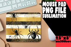 CHEERFUL MOUSE PAD SUBLIMATION PNG, Halloween Product Image 1