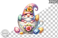 Easter Gnome Sublimation - Clipart PNG Design Product Image 1