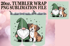 Cheerful days 20oz tumbler wrap, St Patricks Product Image 1