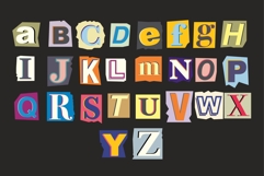 Scrapbook Alphabet Cutout Set Product Image 2