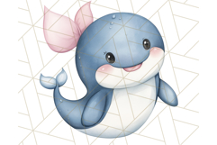 Under the Sea Nursery Clipart, Ocean Animals PNG Product Image 3