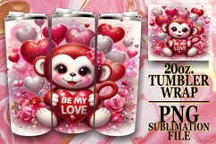 Radiant Adventures 20oz tumbler wrap, Valentines Product Image 1