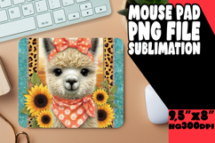 BRIGHT MOUSE PAD SUBLIMATION STYLE, Cute Animals Product Image 1