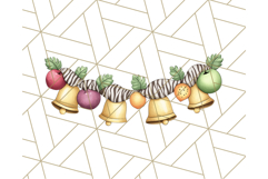 Safari Christmas PNG Clipart, Cute Jungle Animal Art Product Image 3