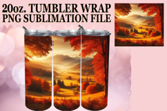 ENCHANTED MEMORIES 20oz TUMBLER WRAP, Autumn Product Image 1