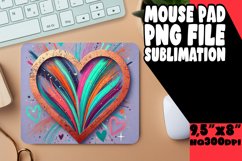 Unique MOUSE MAT Gift Ideas, Heart Product Image 1