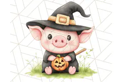 Halloween Animal Costumes PNG, Cute Spooky Animals Clipart Product Image 3