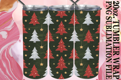 Bright Reflections 20oz tumbler wrap, Christmas Product Image 1