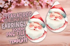 Chic Teardrop Design for Sublimation Projects , Christmas Wa Product Image 1