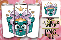 GIFT OF RADIANCE 20oz TUMBLER WRAP, Cute Christmas Product Image 1