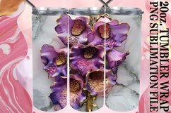 Sparkling Garden Tranquility 20oz Tumbler Wraps Product Image 1