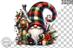 Christmas Gnome Sublimation - Clipart PNG Design Product Image 1