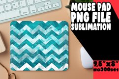 Glittery Stripe Pattern Mouse Pad for Sublimation Product Image 1