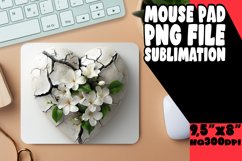 Romantic Petal Mousepad Product Image 1