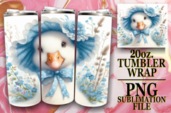 SERENE ESCAPES 20oz TUMBLER WRAP, Goose Product Image 1