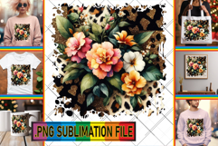 Joyful PNG TSHIRT Art Ideas, Leopard Prints Product Image 1